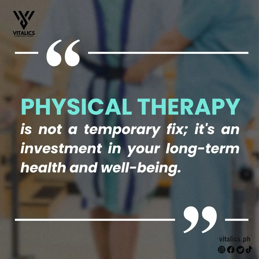 Vitalics physical therapy quote post