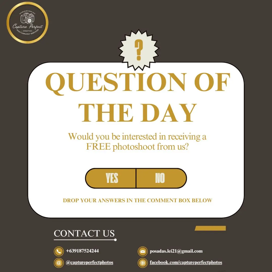 Capture Perfect question of the day post